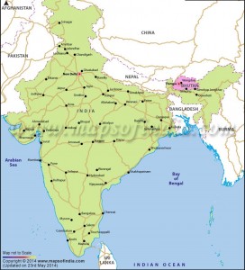 http://www.mapsofindia.com/neighbouring-countries-maps/india-bhutan-map.html