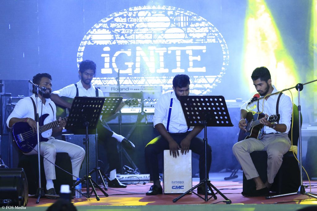 Entertainment Performance by Ignite band - Faculty of Management & Finance.