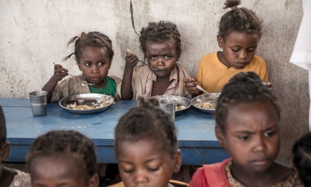 Children in some countries are affected from hunger and malnutrition and rarely get healthy foods.