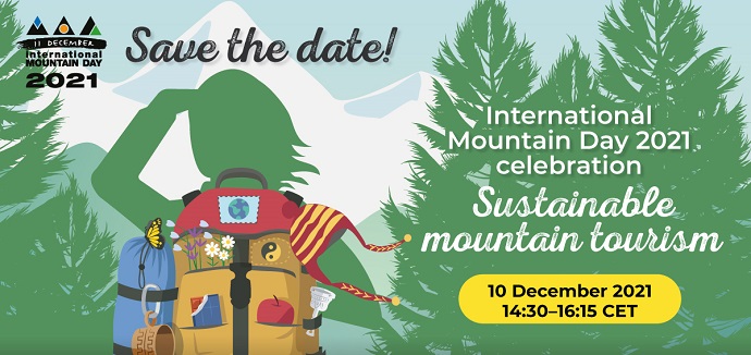 Poster of International Mountain Day 2021
