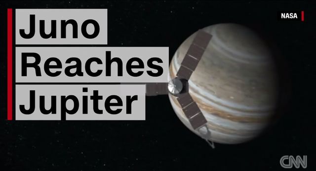 Juno reaches Jupiter