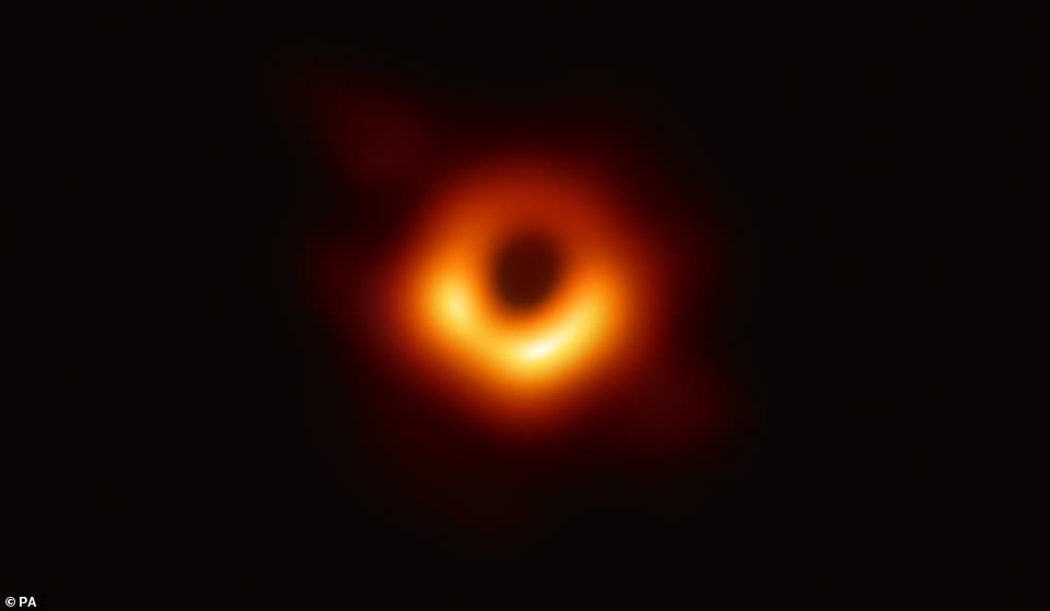 A Black Hole: Anything But Empty Space