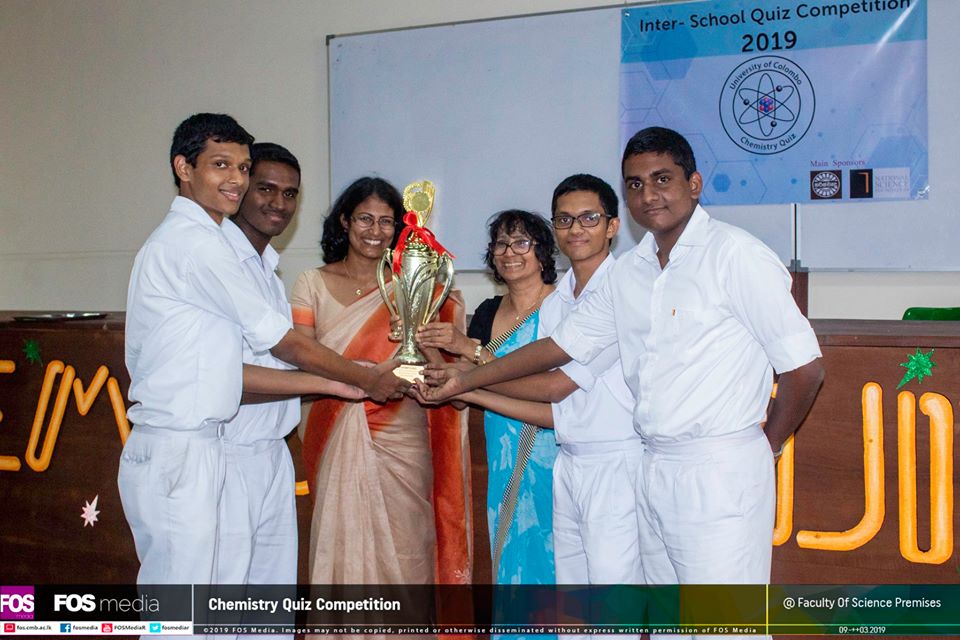 Anandians shine at CHEMSOC Quiz 2019